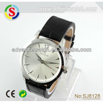 unisex stainless steel watch Classical men's watch,3atm water resistant stainless steel watch case